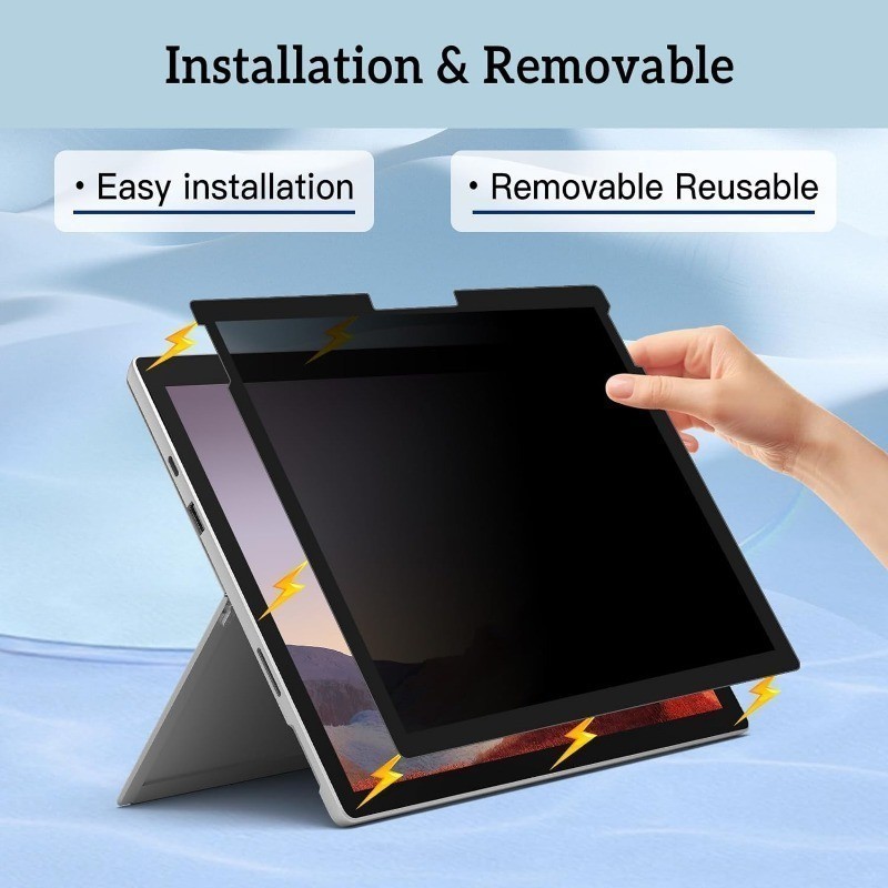 Privasi Boleh Tanggal Anti-Glare Removable Privacy Screen for Microsoft ...