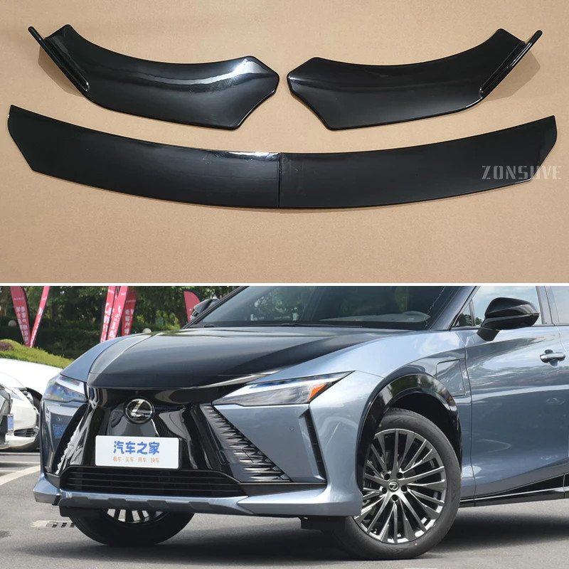 Body Kit Accessories Front Bumper Lip Splitter Spoiler For Lexus RZ ...