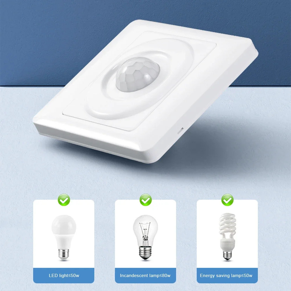 PIR Sensor Switch AC 220V Motion Sensor Infrared Human Body Detection ...