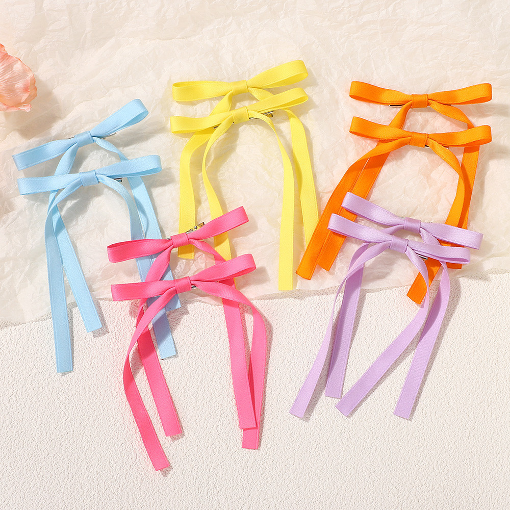 KidsBows Spring Ins Ribbon Hair Bow Clips (2 Pcs) | Shopee Malaysia