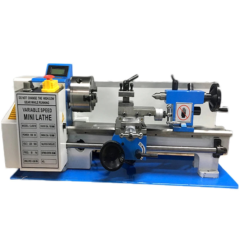 0618 New Brushless Micro Lathe Metal Wood Processing Lathe Small Lathe ...