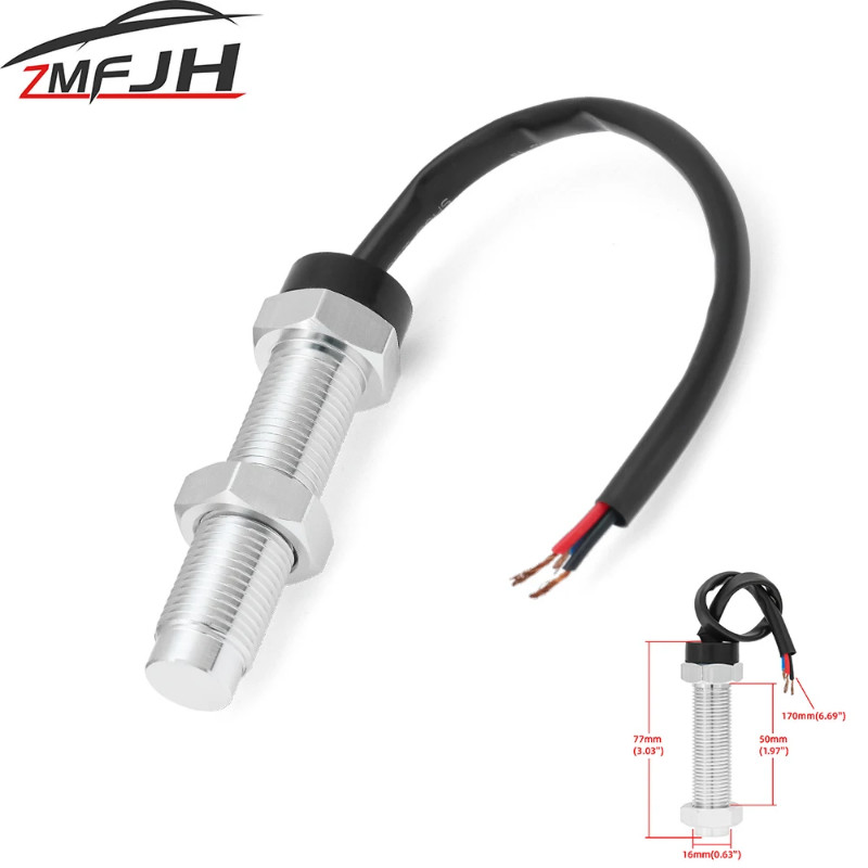 1 PC Hall Sensor For Pulse Signal Speedometer Tachometer RPM Speed ...