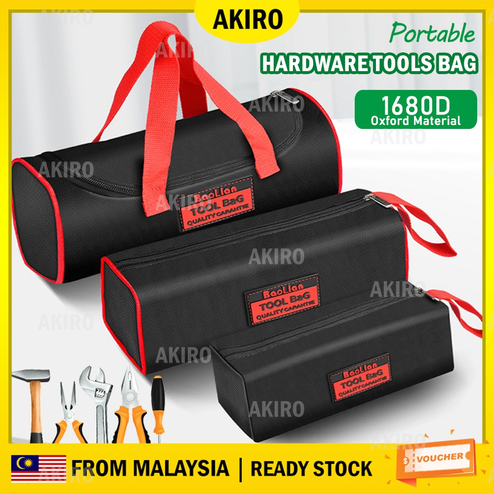 AKIRO Hardware Tools Storage Bag Wear Resistant Oxford Canvas Bag ...
