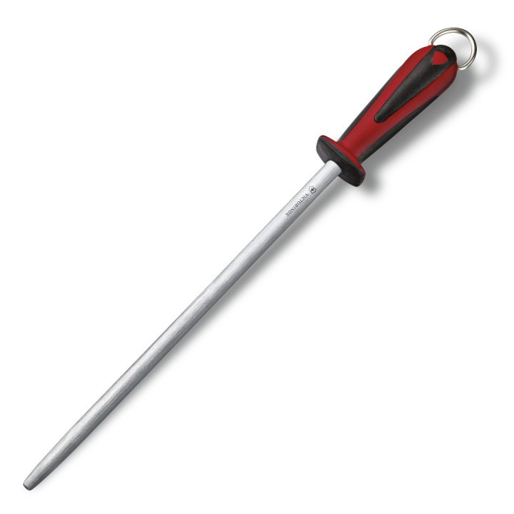 Victorinox Round Dual Grip Micro-Fine 30cm Butcher Sharpening Steel ...