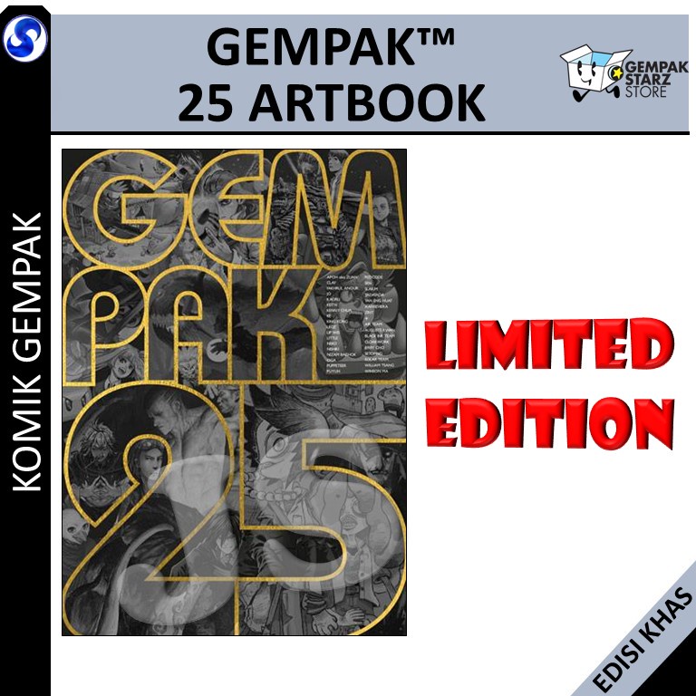 GEMPAK 25 ARTBOOK (By Various Artists) - KADOKAWA GEMPAK STARZ | Shopee ...