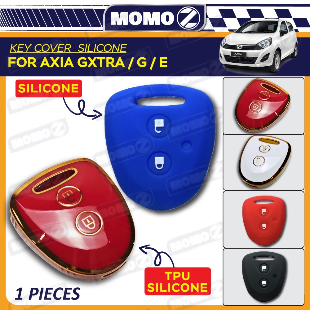 Car Perodua Axia GXTRA G E Key Cover Casing Silicone TPU Silicone Key ...