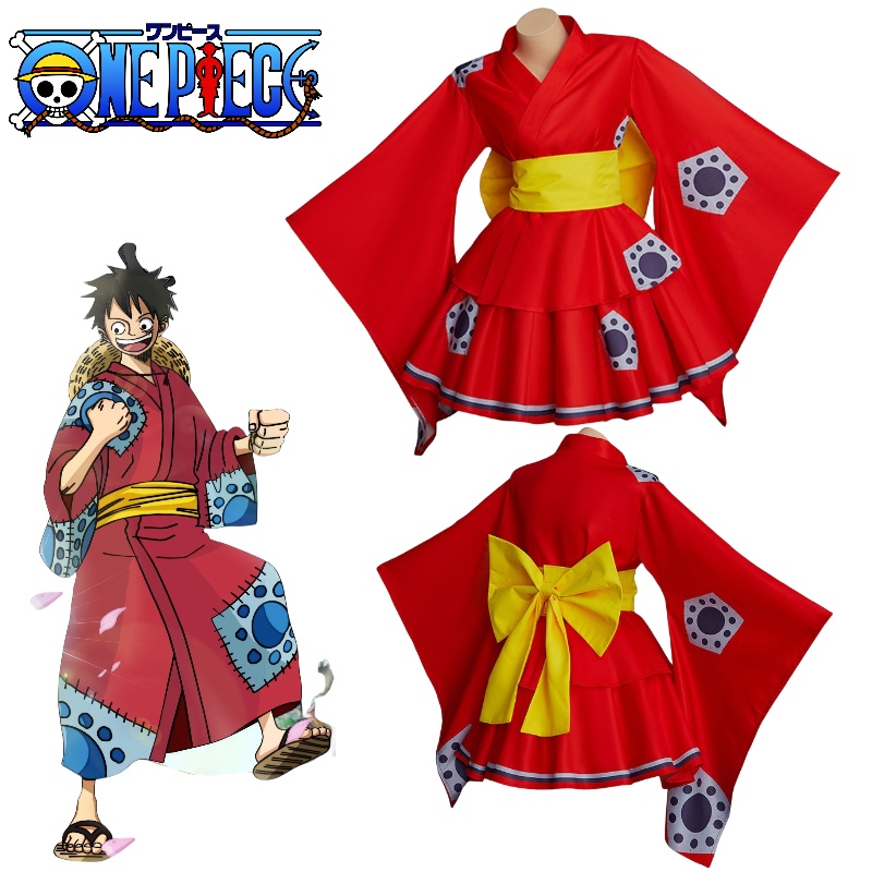 Unique Anime Cosplay Kimono Luffy And Zoro Design Ideal For Comic Cons ...