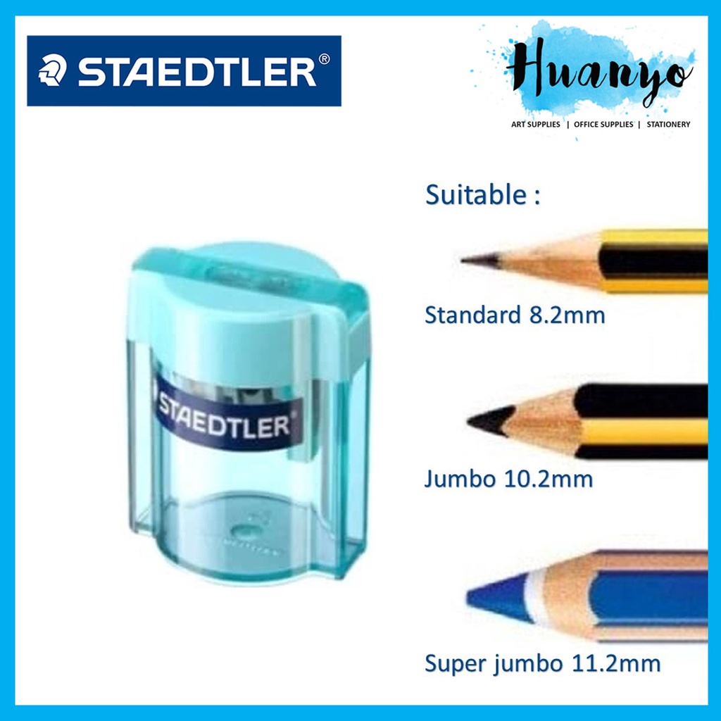 Staedtler Double Hole Tub Sharpener Random Colour Per PCS | Pengasah ...