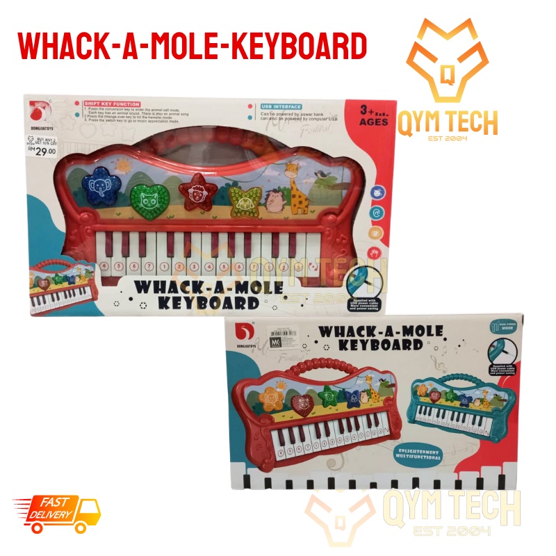 DJ240 Whack-A-Mole Keyboard | Shopee Malaysia