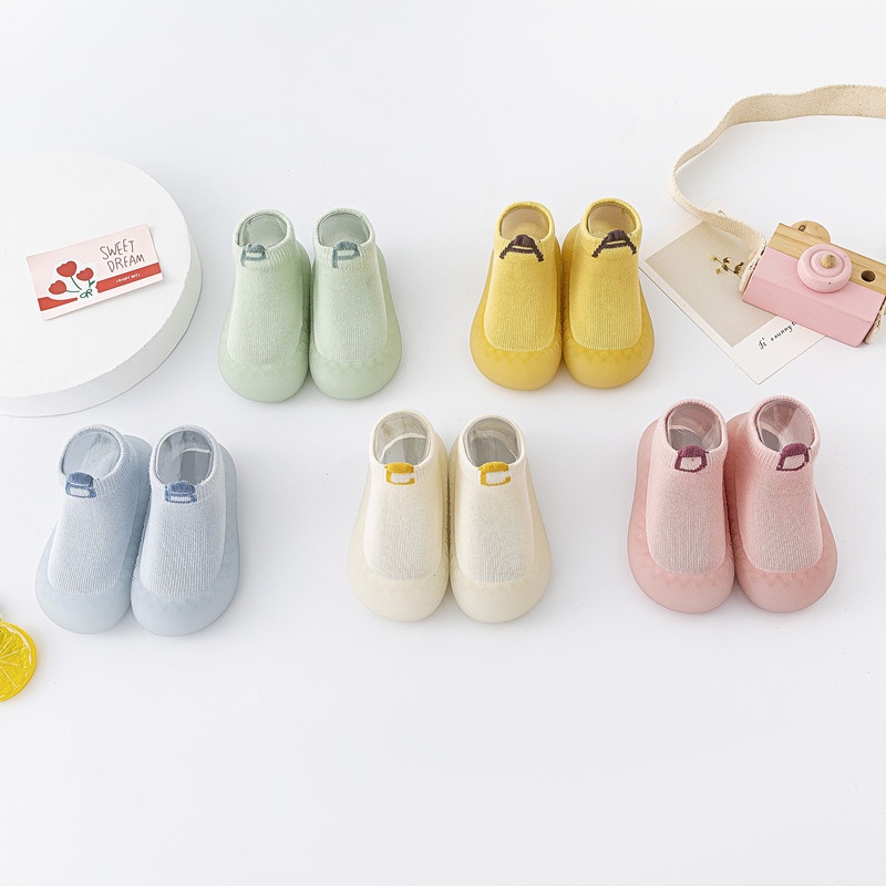 Black Cute Shoes Baby Walker Baby Boy Slippers Children Casual Shoes ...