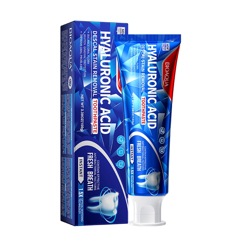 BIOAQUA Hyaluronic Acid Descaler Stain Removal Toothpaste Deep ...