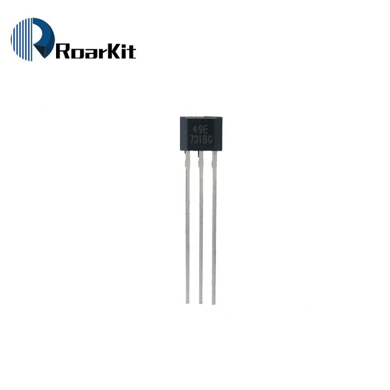 Lot De 100 Capteurs à Effet Hall Linéaires OH49E / SS49E - Pour Détection De Position, Vitesse, Dans Projets électroniques