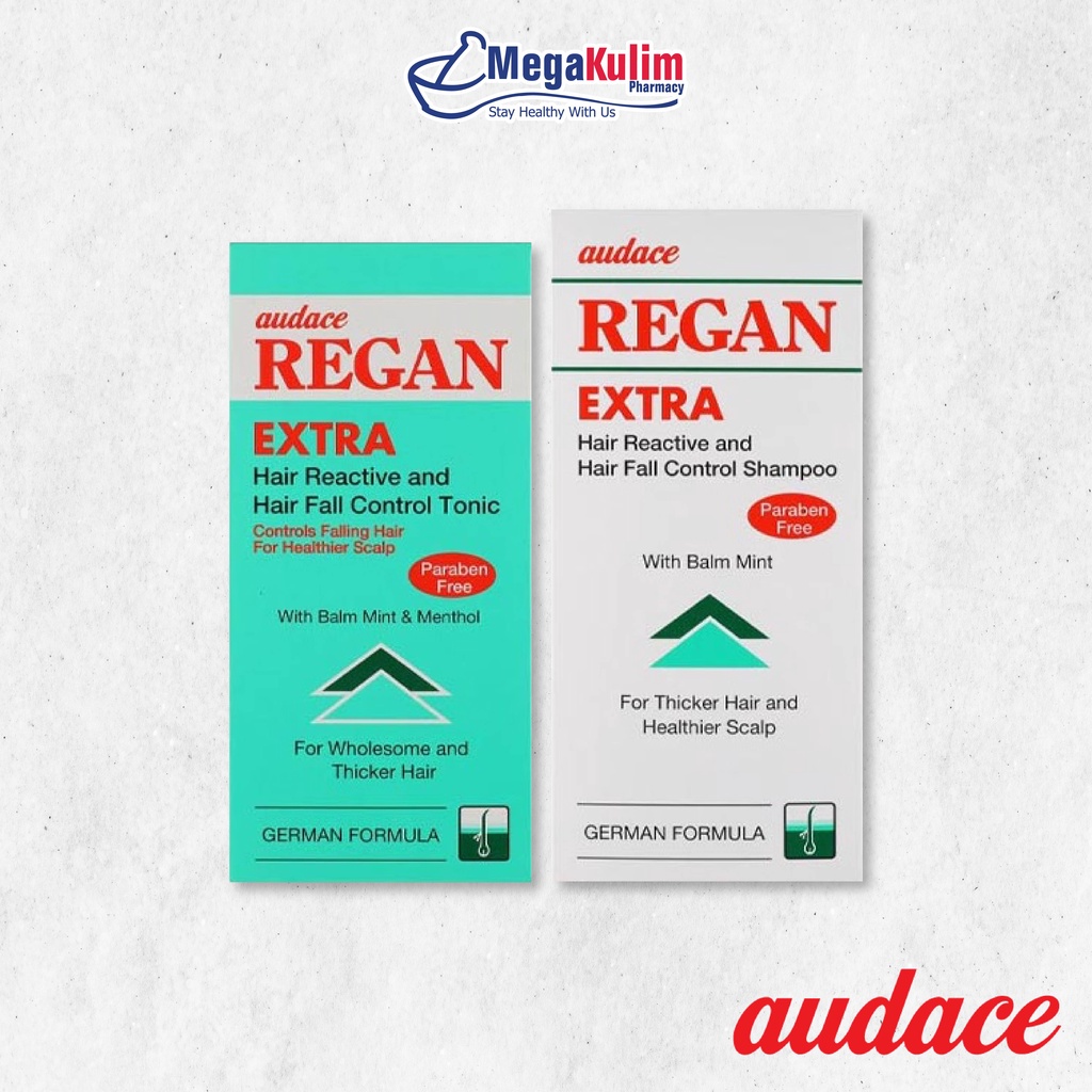 Audace Regan Extra Hair Reactive & Fall Control 200mL (Tonic / Shampoo ...