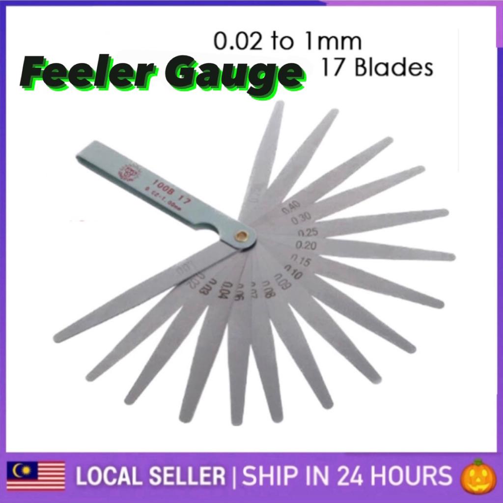 Useful Metric Feeler Gauge Gap Filler Thickness Measurement Tool 17