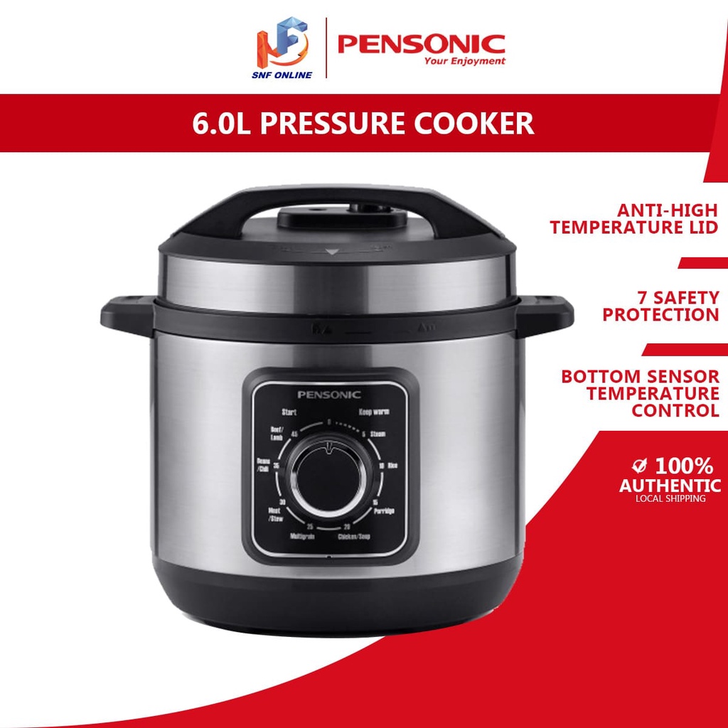 Pensonic 6L Pressure Cooker PPC 1809 Shopee Malaysia