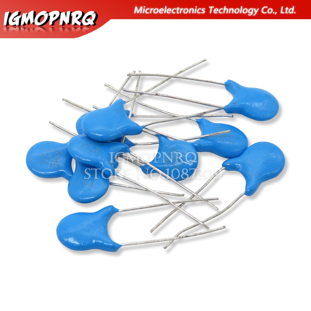 20 Pezzi Di Condensatori Ceramici 2KV 3.3nF (332) Per Riparazioni Elettroniche E Fai Da Te