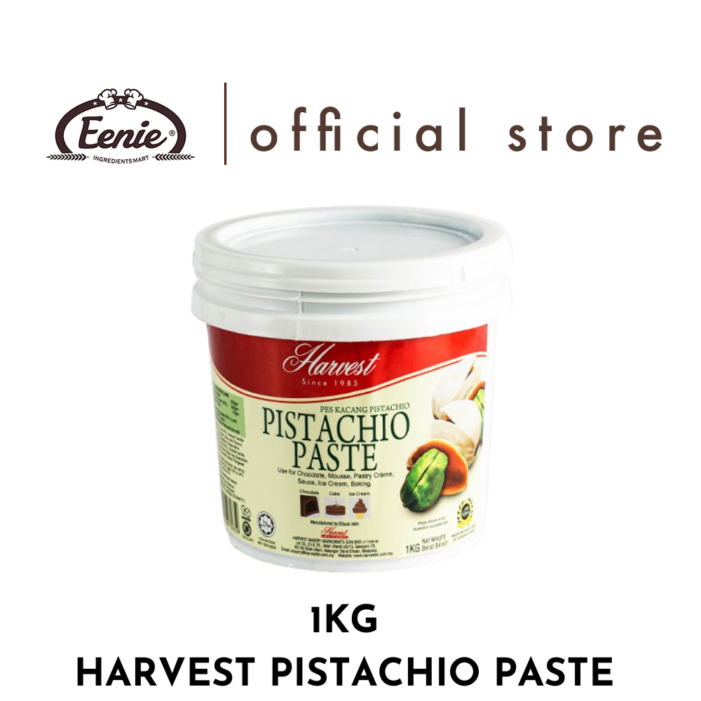 Harvest Pistachios Paste Pes Kacang Pistachio Halal 1KG Shopee