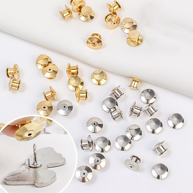 10Pcs Multifunctional Metal Needle Locking Pin Locking Clasp Safety ...