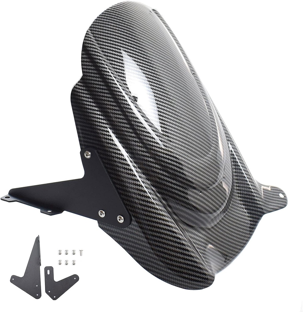 Moto Arriu00e8re Pneu Hugger Fender Garde-Boue Splash Guard Pour Versys650 Versys 650 KLE650 KLE 650 2007 2008 2009 2010 2011 2012 2013 2014 2015 2016 2017 2018 2019 2020 2021 2022 2023 (Noir