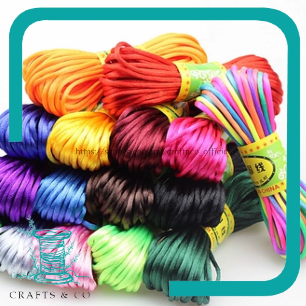 10 Meters Chinese Knot Thread / 10 Meter Benang Kasar Simpul | Shopee ...