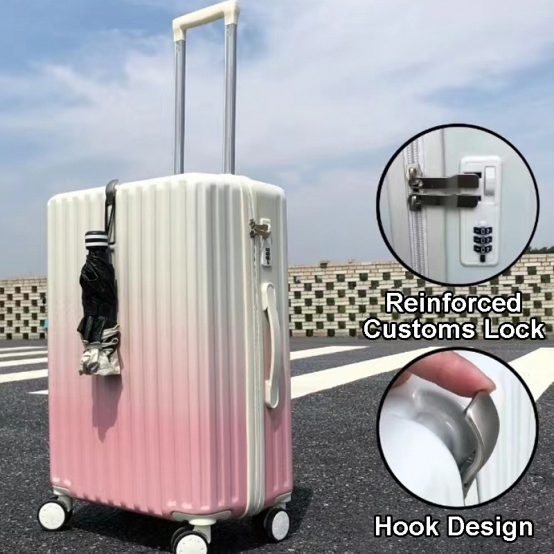 GDeal SKY TRAVELLER SKY357 3-In-1 Gradient Color Luggage Hidden Hanger ...