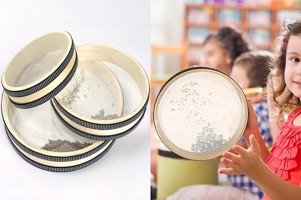 turbobo Wooden Drum Instrument Smooth Wavy Drum Surface Handmade Wooden ...