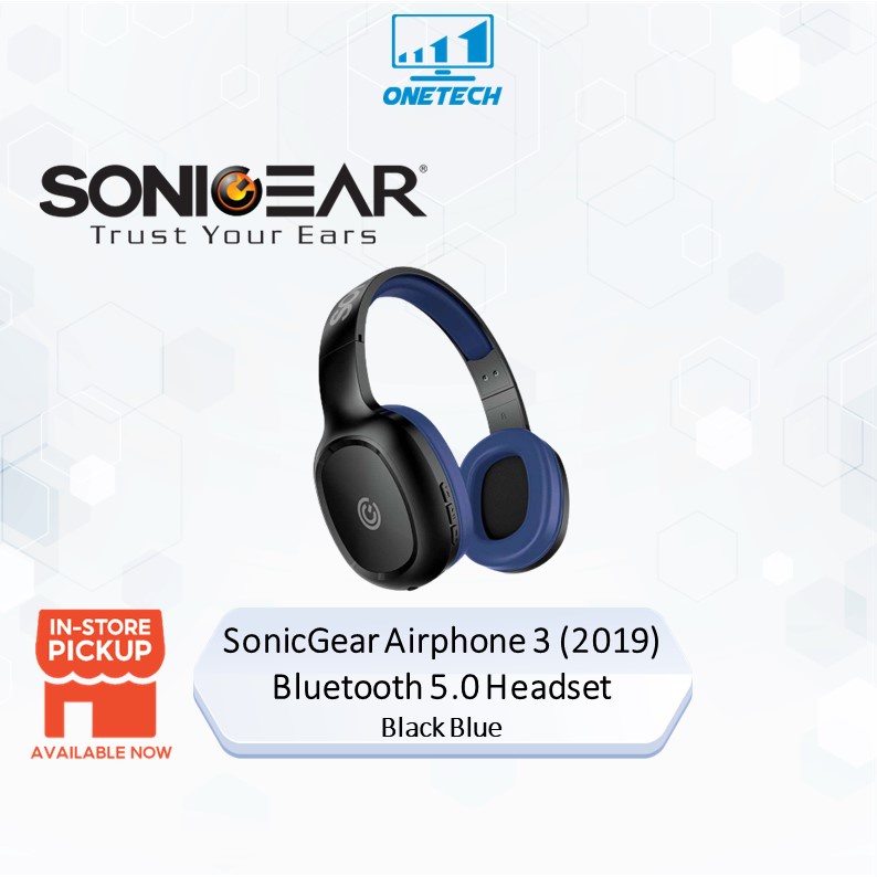 SonicGear Airphone 3 Airphone 5 Airphone 7 Bluetooth Headset W