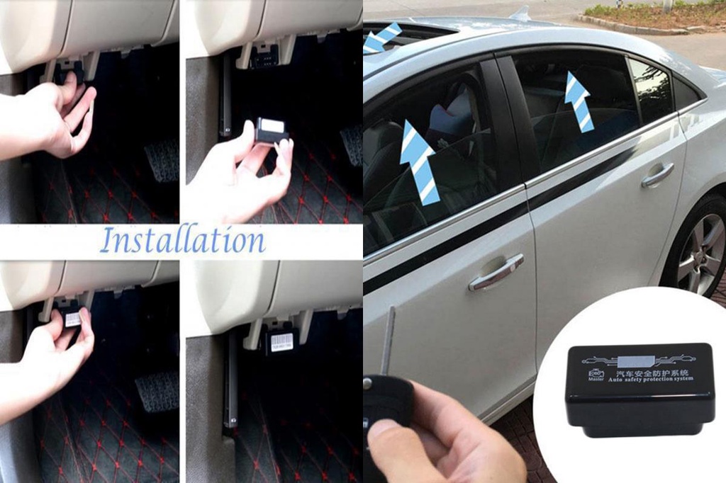[Ma] Window Closer Automatic Plug Play ABS OBD Window Remote Controller ...