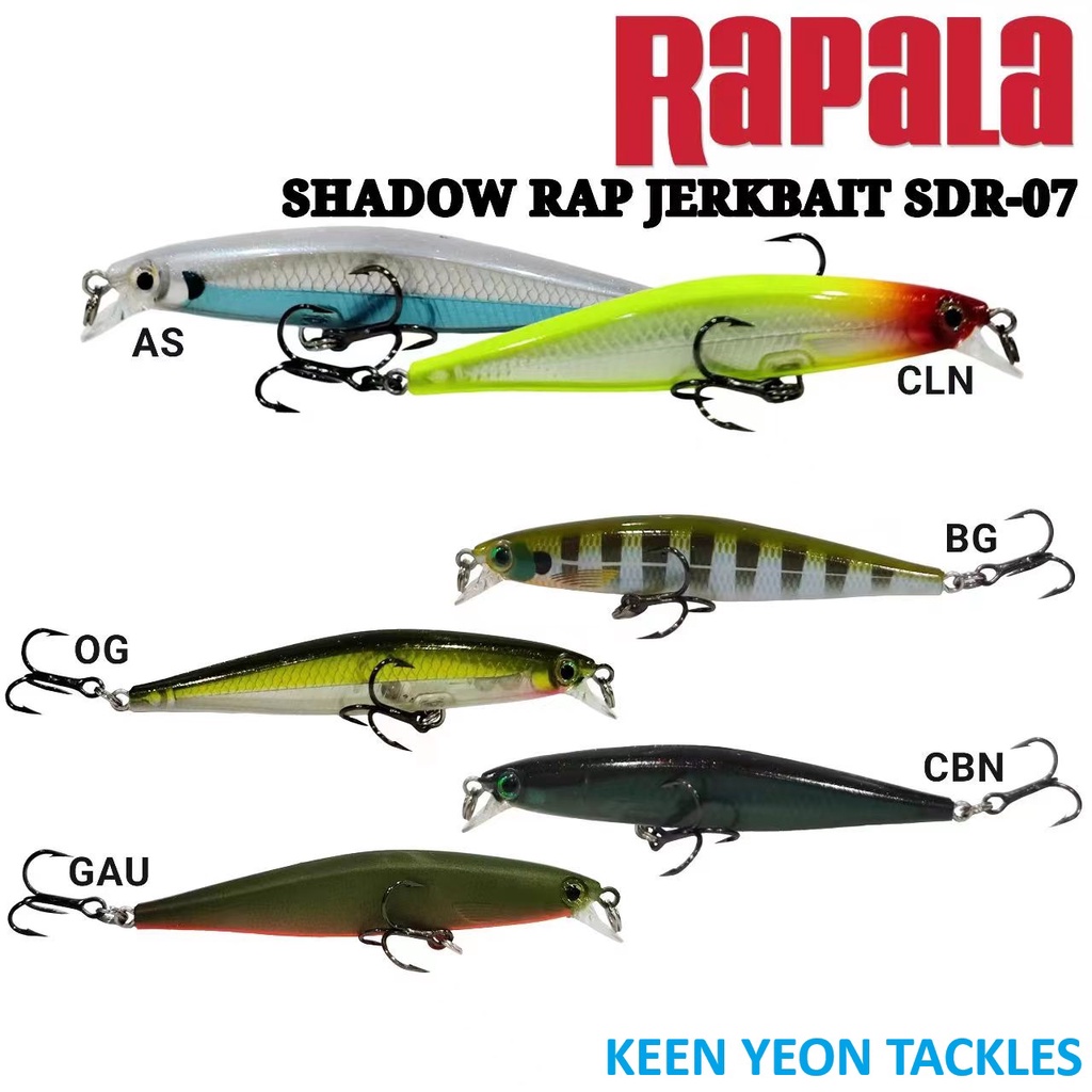 Rapala Shadow Rap Deep Jerkbait Olive Green