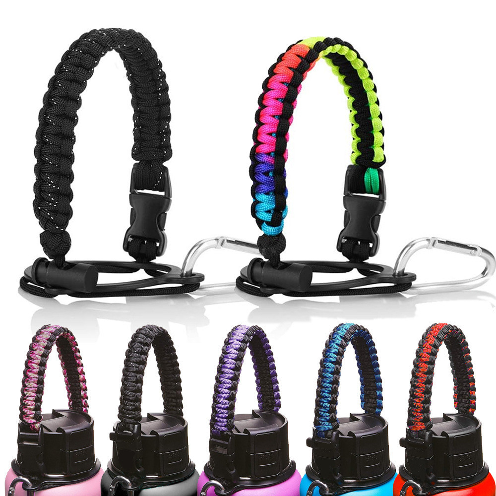 Big Mouth Space Pot Cup Rope Thermos Cup Portable Rope Water Cup Strap ...
