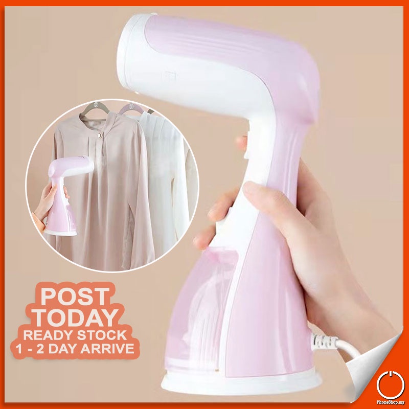 𝐎𝐍𝐄 𝐁𝐔𝐓𝐓𝐎𝐍 𝐎𝐏𝐄𝐑𝐀𝐓𝐈𝐎𝐍 1500W Portable Electric Handheld Garment Steamer ...