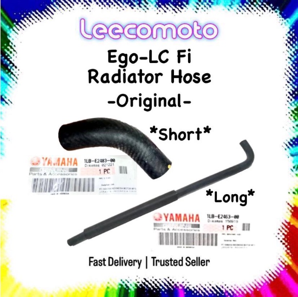YAMAHA EGO LC Fi EGOLC Fi RADIATOR HOSE ORIGINAL 1LBE246300 / 1LB