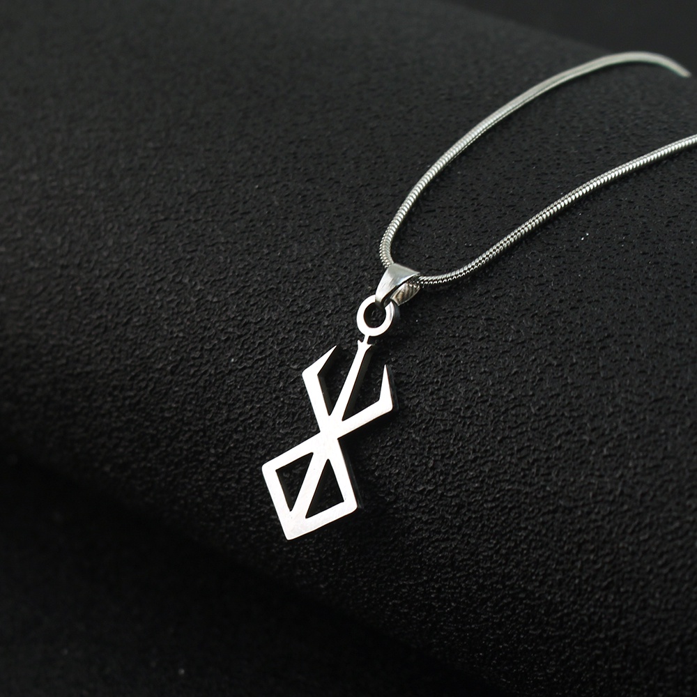 Berserk Necklace Guts Sword Logo Pendants Choker The Mad Warrior Of ...