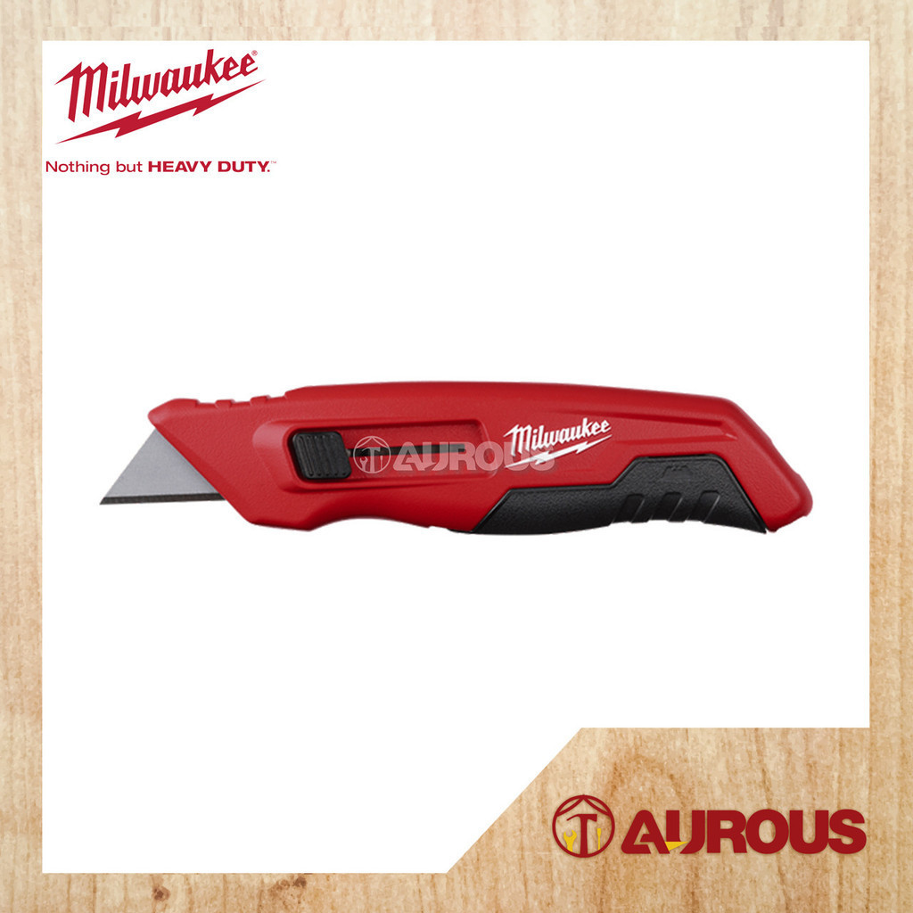 MILWAUKEE SIDE SLIDING UTILITY BLADE WITH BLADE STORAGE CLIP (48-22 ...