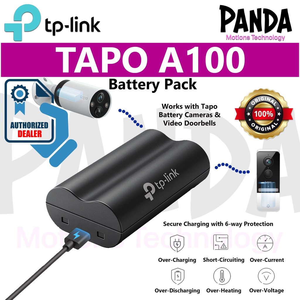 TP-Link Tapo A100 Battery Pack | Shopee Malaysia