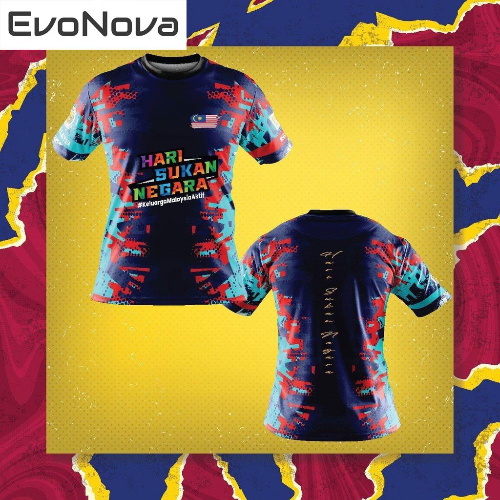 EvoNova Jersey HARI SUKAN NEGARA 2023 LIMITED JERSEYSUBLIMATION ...