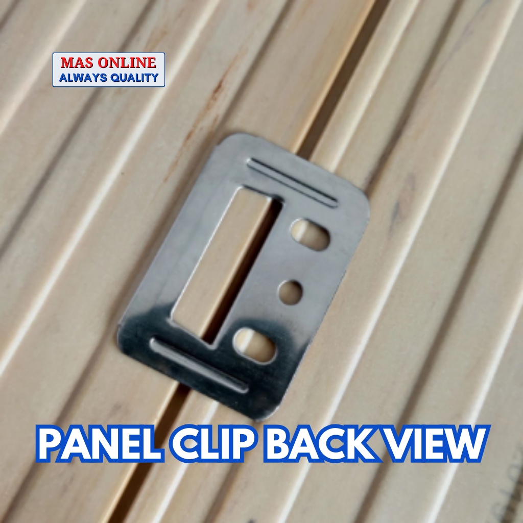Metal Clips for PVC Fluted Panel Wall Panel Fluted Wall Panel