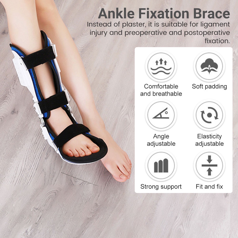 Medical Ankle Joint Sprain Fracture Fixation Support Boot ...