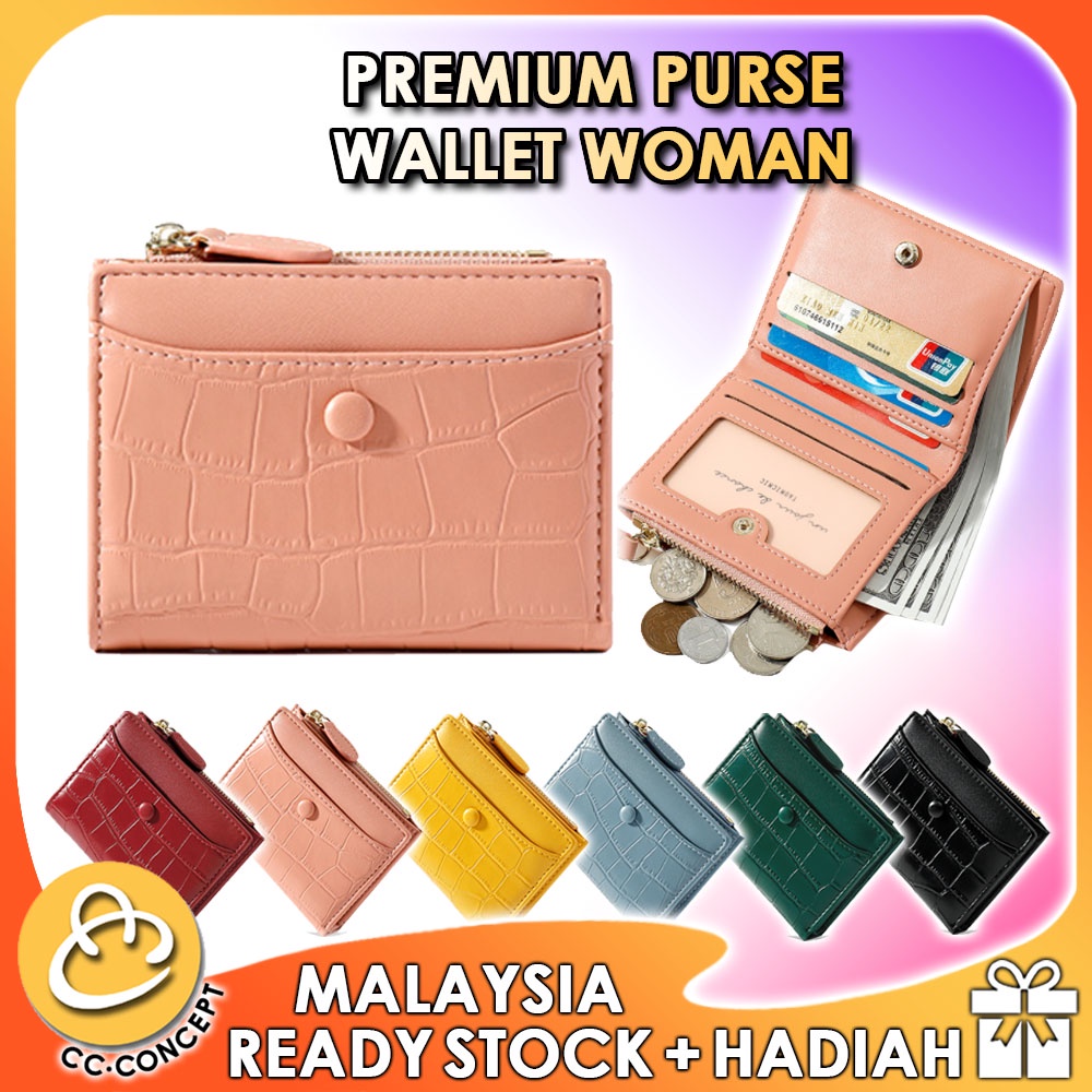 Nidora Wallet - CC CONCEPT Women Purse Woman Short Wallet Card Holder ...
