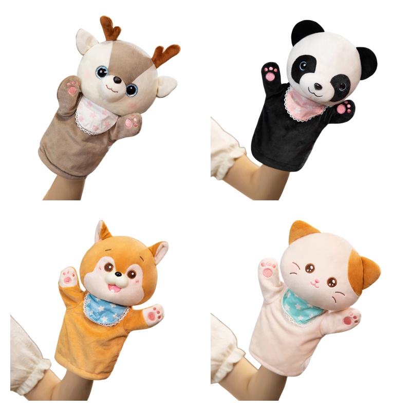 Plush Finger Puppet Toys Adorable Props For Engaging Parent-child ...