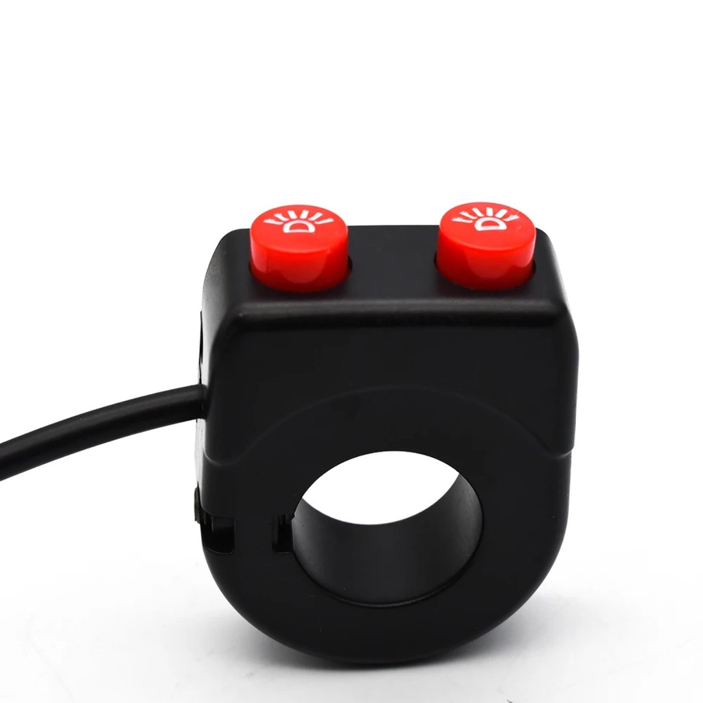 22mm Motorcycle Handlebar Switch Electric Bike Scooter Horn Turn ...
