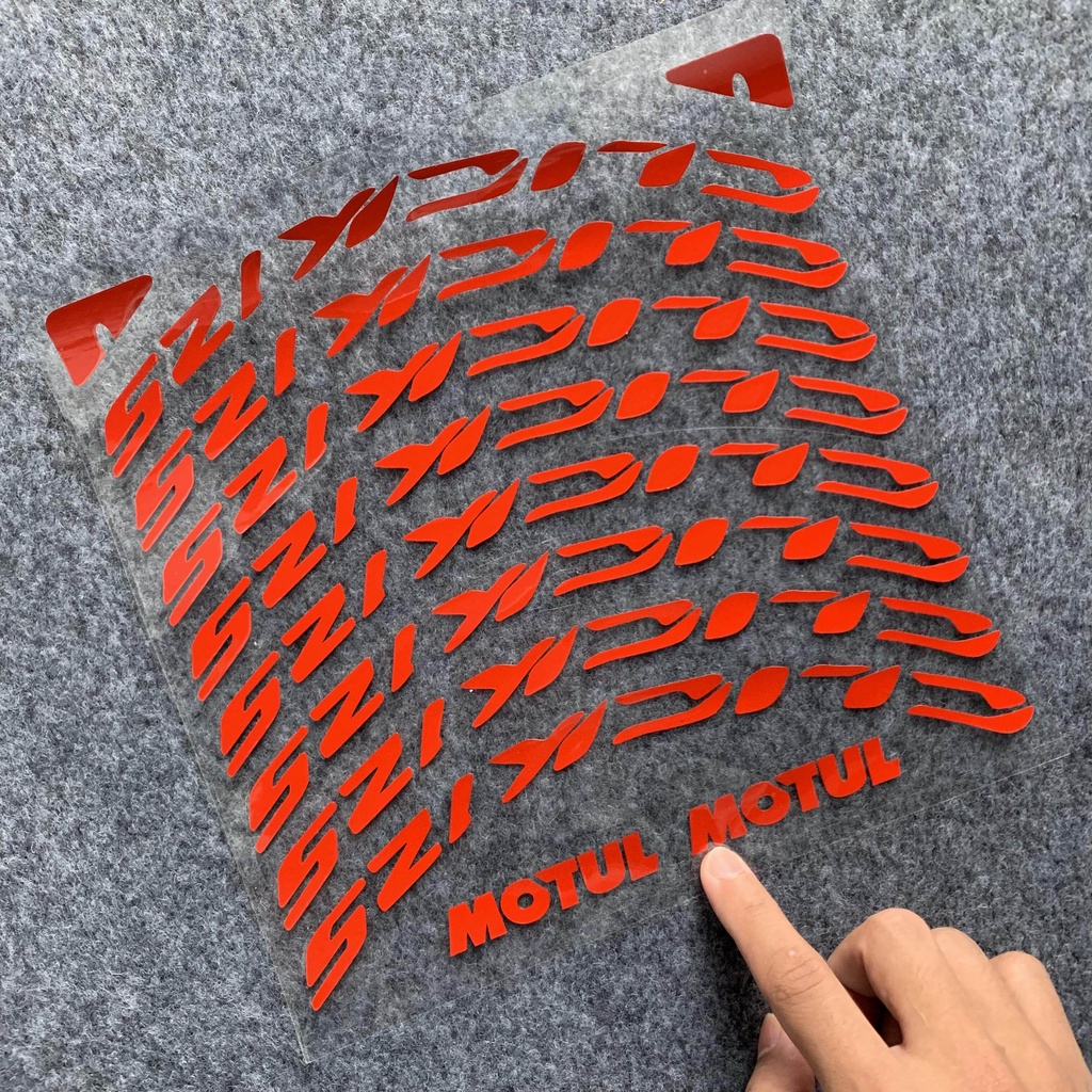 For 14 inches Honda click 125i v1 v2 v3 Reflective Wheel Hub Stickers ...
