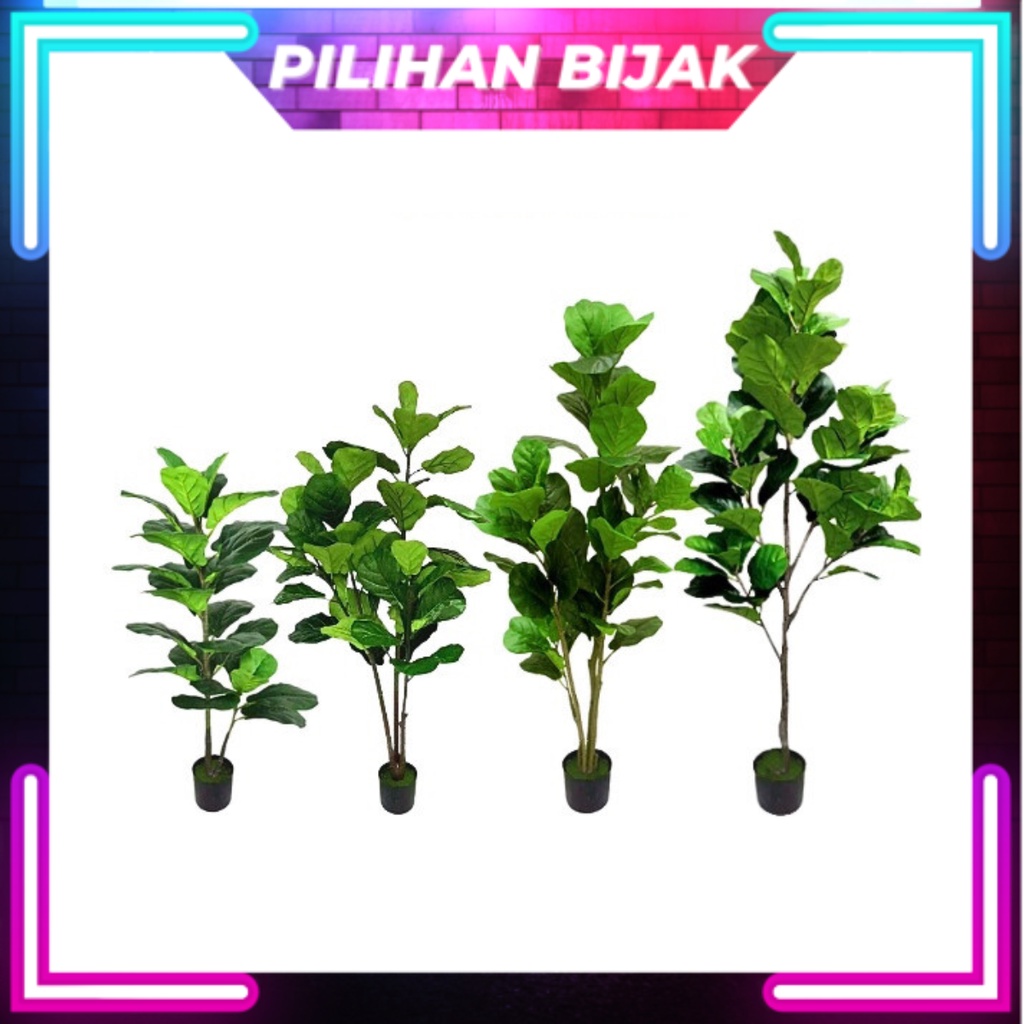 Fiddle Fig Tree Premium Pokok Hiasan Artificial Plant Artificial Tree