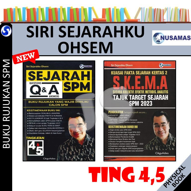 SEJARAH Q& A SPM TINGKATAN 4 5 │TAJUK TARGET SEJARAH SPM 2023 S.K.E.M.A ...