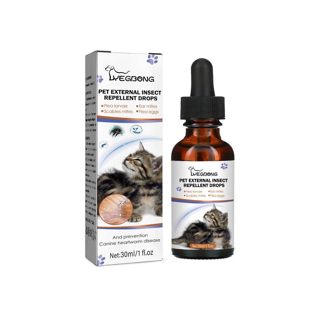 Image result for Dog and Cat Pet External Insect Repellent Drops, Spray To Clean and ...