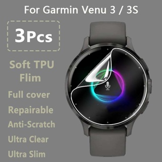 10PCS Soft TPU Hydrogel Film for Garmin Venu 2 Plus Venu 3 3S 2S Smart  Watch Scratch-Proof Screen Protector for Vivoactive 4S 4