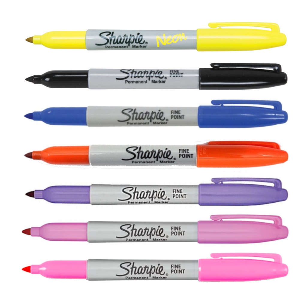 Sharpie Permanent Marker Pen Fine Point | Home Office School Stationer ...