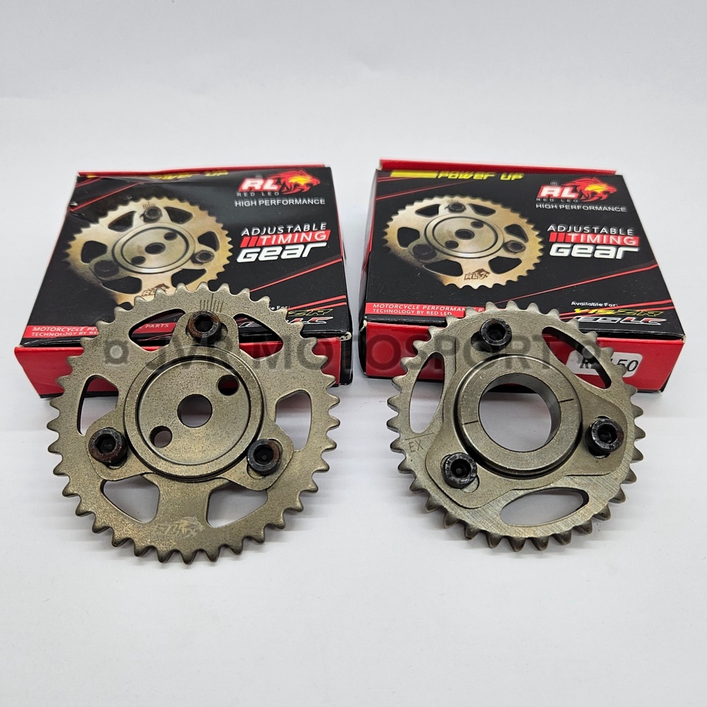 RED LEO Y15ZR LC135 FZ150 RS150 RACING TIMING GEAR ADJUSTABLE | Shopee ...