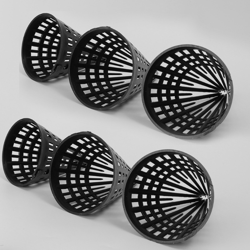 Black Tapered Fish Net Cage / Eel Cage Fishing Traps / Automatic ...