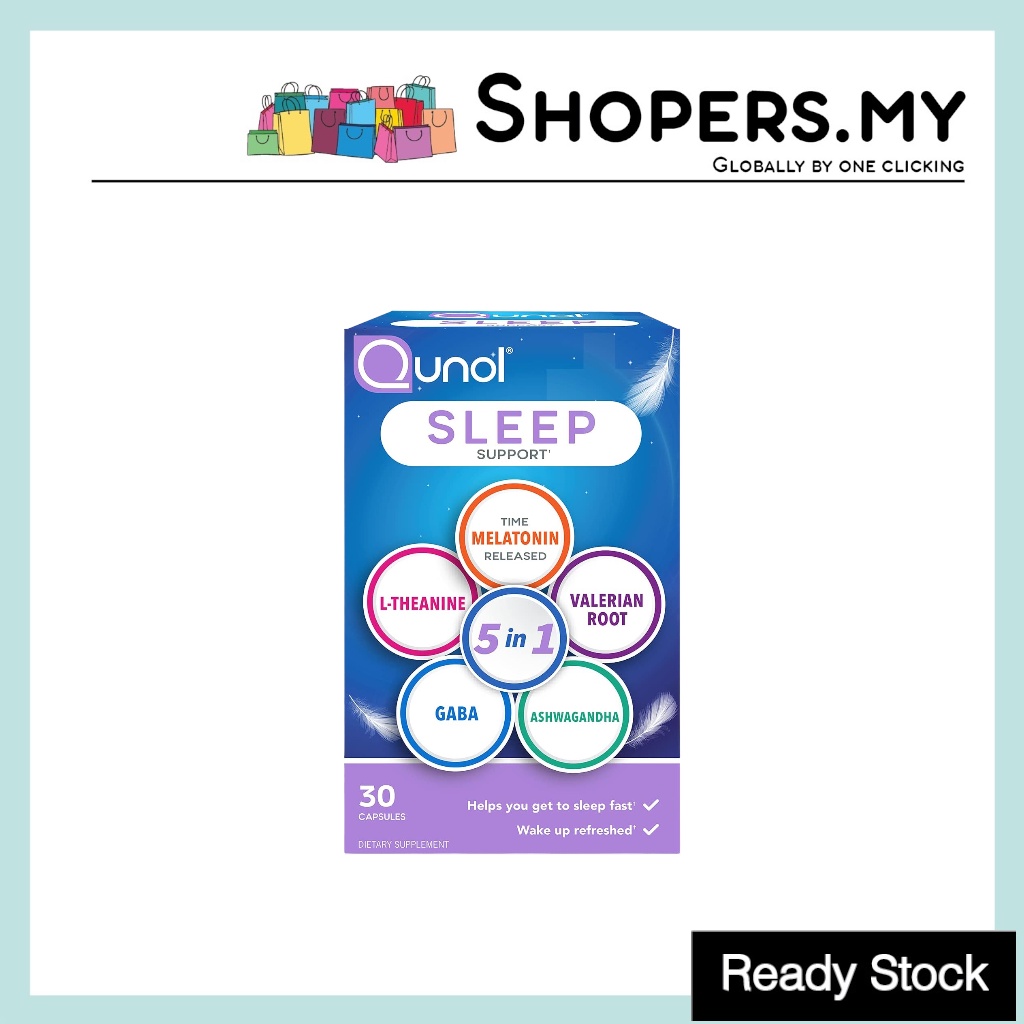 Qunol Sleep Support, 30 Capsules Shopee Malaysia